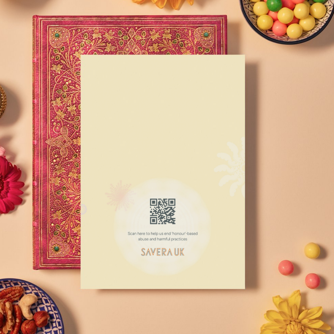 Typographic Let's Celebrate Card